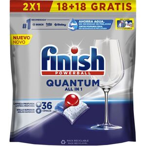 Finish Powerball Quantum máquina de lavar louça 36 comprimidos
