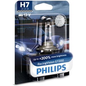 Lâmpada de halogéneo PHILIPS H7 RacingVision GT200 12V, 55W