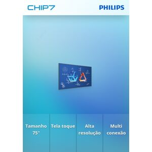 PHILIPS MONITOR 75" UHD 4K 420CD MULTI TOUCH 20 POINTS 75BDL3652T
