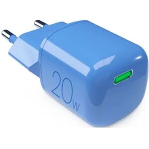 Puro Carregador GaN USB-C MiniPro 20W - Azul