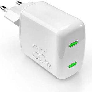 Puro Carregador GaN USB-C MiniPro 35W - Branco