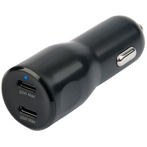 Carregador de Isqueiro WeFix USB-C com Power Delivery 40W - Preto