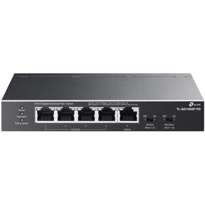 Switch de Rede 5 Portas 4x PoE+ /1x PoE++ (Preto) - TP-LINK