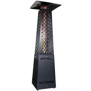 Salamandra de Exterior a Pellets FREYA 14kW (Preto) - HTW