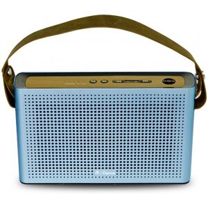 Coluna Portátil 50W c/ Leitor AUX e Bluetooth (Azul) - iDance