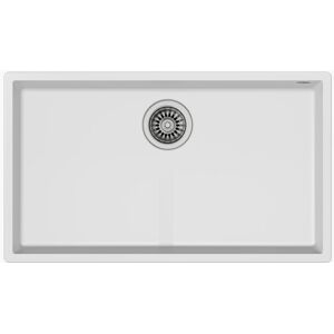 Lava Loiça Retangular de Encastre Square 72.40 ARTIC WHITE - TEKA