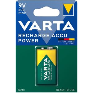 Pilha Recarregável 9V 200mAh - VARTA