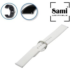 Bracelete p/ Smartwatch 20 mm (Branco) - SAMI