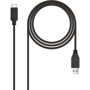 Cabo USB 3.1 A Macho - USB-C Macho (50cm) - Nanocable