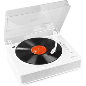 Gira Discos Bluetooth/USB 33/45/78 RPM (Branco) - FENTON
