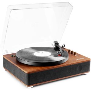 Gira Discos Bluetooth/USB 33/45/78 RPM (Madeira Escura) - FENTON
