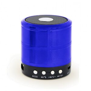 Coluna Mini Portátil Bluetooth (Azul) - GEMBIRD