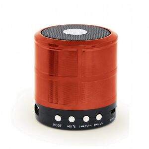Coluna Mini Portátil Bluetooth (Vermelho) - GEMBIRD