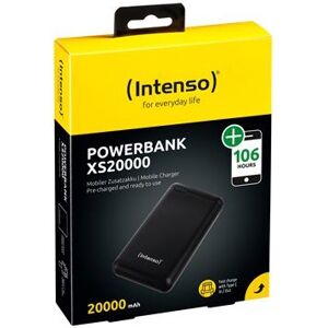 PowerBank 20000mAh XS20000 (Preto) - INTENSO