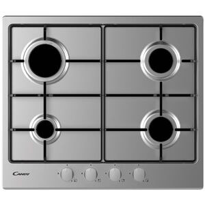 Placa c/ 4 Bocas a Gás 595x510mm (Inox) - CANDY