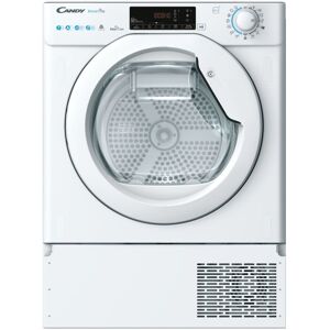 Máquina de Secar Roupa de Encastre Smart Pro BCTD H7A1TE-S 7kg (Branco) - CANDY