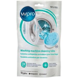 Pack 3x Pastilhas Anti-Odores p/ Máquinas Lavar Roupa AFR301 - WPRO