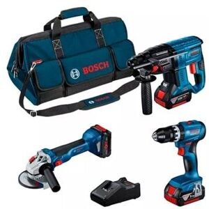 Bosch Kit Combo GSB + GWS + GBH + 2x GBA 18V 0615990N29