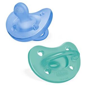 Chicco Pack Chuchas Physio Soft Azul 6-16M