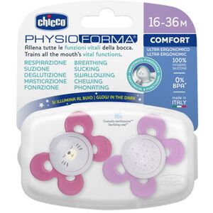 Chicco Chuchas Physio Comfort Lumi 16-36m 2 un