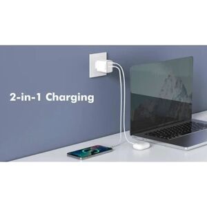 Carregador GOODIS USB-C - 20W e USB-A - 18W (Outlet Grade A )