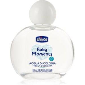 Chicco Baby Moments Refreshing and Delicate água de colónia para bebés 0+ 100 ml. Baby Moments Refreshing and Delicate