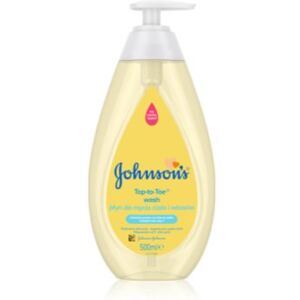 Johnson's® Top-to-Toe gel de limpeza para corpo e cabelo para bebés 0+ 500 ml. Top-to-Toe