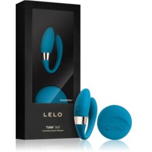 Lelo Tiani Duo vibrador para casal Ocean Blue 8,7 cm. Tiani Duo