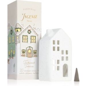 Paddywax Ceramic Village Teakwood Tobacco coffret I. . Ceramic Village Teakwood Tobacco