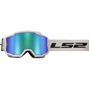 LS2 Charger Óculos de Motocross Branco