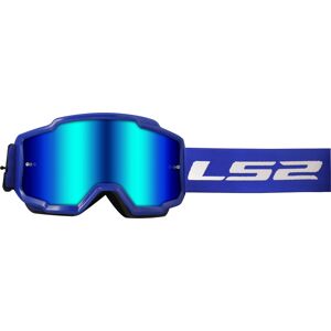 LS2 Charger Óculos de Motocross Azul
