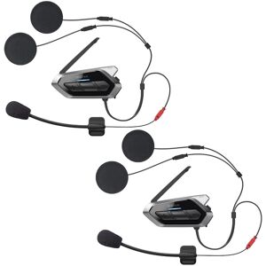 Sena 50R Sound by Harman Kardon Bluetooth Pacote duplo do sistema de comunicação Preto único tamanho