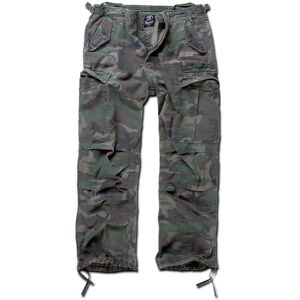 Brandit M-65 Vintage Calças Verde XL