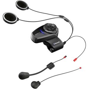 Sena 10S Fone de ouvido Bluetooth pacote único Preto único tamanho