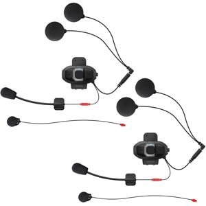 Sena SF2 Pacote duplo do sistema de comunicação Bluetooth Preto único tamanho