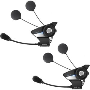 Sena 20S Evo HD Bluetooth Sistema de Comunicação Double Pack Preto único tamanho