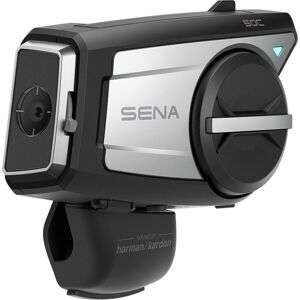 Sena 50C Sound by Harman Kardon Bluetooth Sistema de comunicação e pacote único da câmera Preto único tamanho