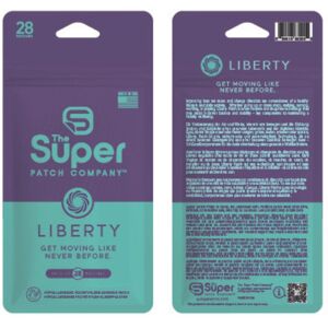Liberty Super Patch - Pacote de 28 parches: Tecnologia não invasiva e livre de fármacos que melhora o equilíbrio e a estabilidade