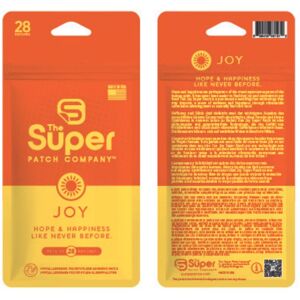 Joy Super Patch - Pacote de 28 parches: Tecnologia não invasiva que pode melhorar o sentido de bem-estar e felicidade através da estimulação vibrotáctil