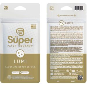 Lumi Super Patch - Pacote de 28 parches: Tecnologia não invasiva e sem fármacos que ajuda à sua rotina de cuidado da pele para melhorar a luminosidade da tua pele