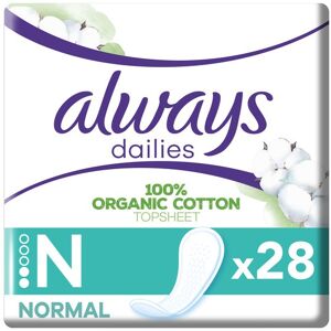 Always Dailies Cotton Protection Trosskydd 28 st