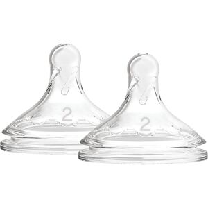 Dr Brown Level 2 Wide-Neck Silicone Options + Nipple 2-pack