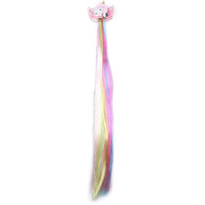 QHP Hair Extensions Unicorn Lovely Rainbow - Håraccessoar