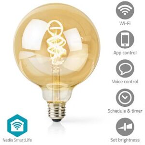 Nedis SmartLife LED vintage lampa E27 360 lm 4.9 W Varm till cool vit 1800 - 6500 K Glas Android- / IOS Globe 1 st.
