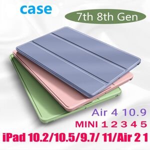 3C Accessories 2 För iPad Air 2 Air 4 Fodral för iPad 6th 7th 8th Generation Fodral för iPad Pro 11 2020 2 3 4 10.2 Air 3 10.5 9.7 Mini 1 2 3 4 5 Fodr