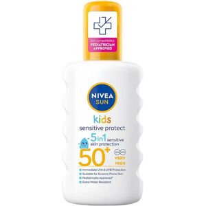 Nivea Sun Kids Sensitive Protect And Play Sun Spray Spf50+ 200 Ml