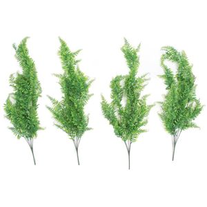 OutsideWorld 4 st Konstgjorda Hängande Växter Livfulla Realistiska Falska Små Hängande Växter för Hem Butik Kontor Grön