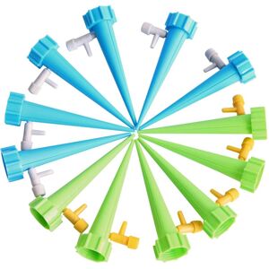 Headecoration Automatisk växtvattnare Krukblomma Självbevattningsanordningar Bevattning av flaska med långsam frisättning 12 Pcs