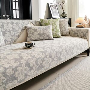 Your Warm Home Sofföverdrag i pastoral stil Högkvalitativ chenille Fyrsäsongs universell soffdyna Halkfritt sofföverdrag Jacquard soffdyna 70x70cm 1pcs
