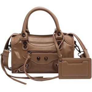 Vintage väska kvinnor ny lyxig kvalitet mjuk läder handväska dam casual dam axel shopping pack mobiltelefon väska flicka